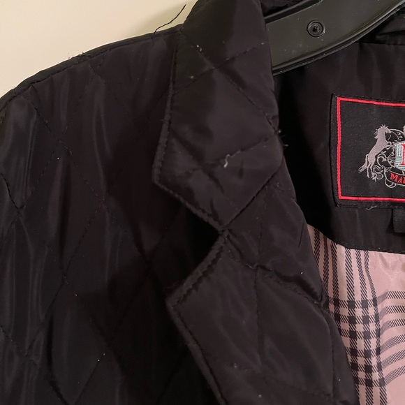 Black Martello Coat jacket - Picture 5 of 7